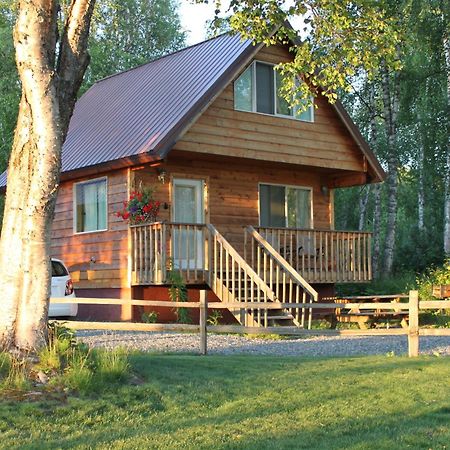 Susitna River Lodging, Riverside Cabins Talkeetna Buitenkant foto